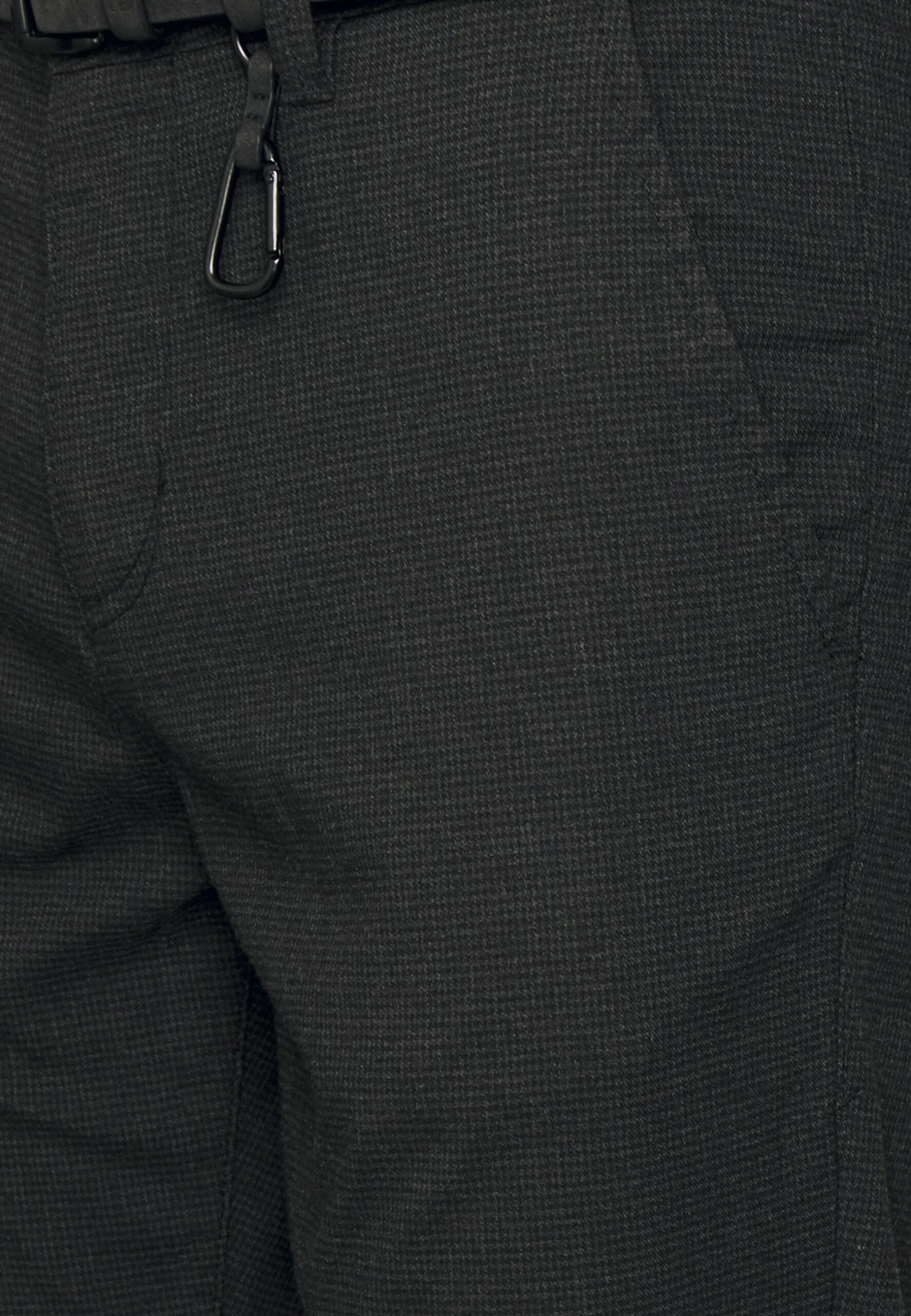 TOM TAILOR Denim Structured Straight - Chino - Black/Anthracite Melange 3 TOM TAILOR Denim Structured Straight - Chino - Black/Anthracite Melange - Afbeelding 3