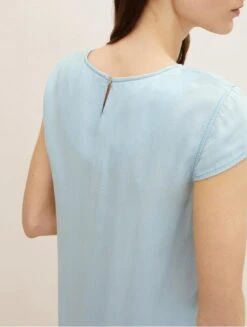 Tom Tailor Mit Volant - Spijkerjurk - Blue Denim -Tom Tailor adf53a8497a548b298e3964aba493dba