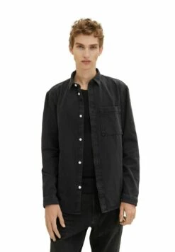 TOM TAILOR Denim Relaxed- Overhemd - Black Denim
