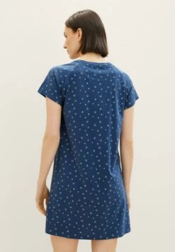 Tom Tailor Mit Allover - Nachtjapon - Blue Medium Allover -Tom Tailor ae44244620044cba8972c1e18e6cd474