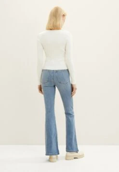 TOM TAILOR Denim Flared Jeans - Used Light Stone Blue Denim 12 TOM TAILOR Denim Flared Jeans - Used Light Stone Blue Denim -Tom Tailor ae5cfa0b915d42ca9b8ca27a778f8969