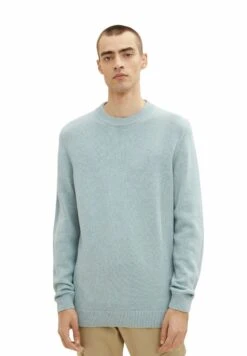 Tom Tailor Mit Struktur - Trui - Ice Blue Injected Melange -Tom Tailor af2ff15a52d5424bbbd7a61bf167df76