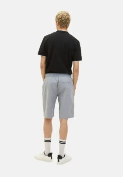 TOM TAILOR Denim Shorts - Medium Grey Yarn Dye Stripe -Tom Tailor af838c6ce7ee417cac72f8b9d77cb43d