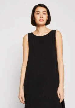 Tom Tailor Sleeveless Dress With Volant - Jurk - Deep Black 9 Tom Tailor Sleeveless Dress With Volant - Jurk - Deep Black -Tom Tailor afbbf20de7144c9d8249ee352ac0d4ad