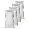 Tom Tailor Tank 4 Pack Garr - Hemd - Weiß
