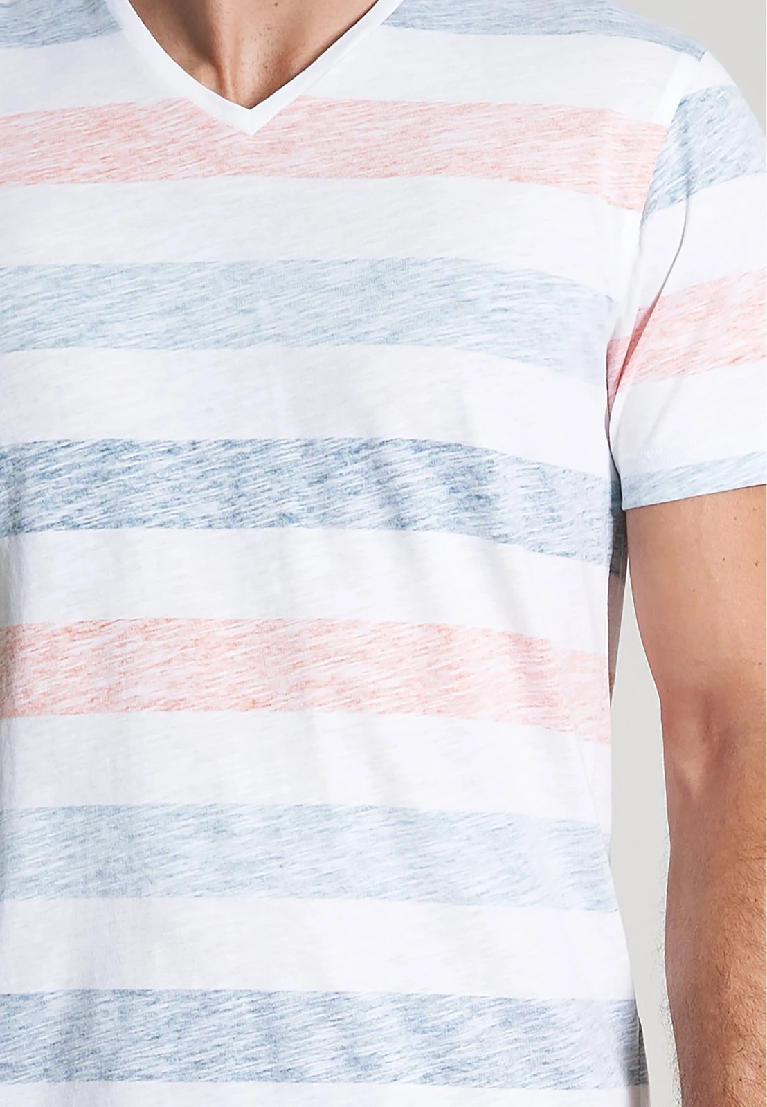 Tom Tailor Pyjama - Weiß Mittel Ringel 3 Tom Tailor Pyjama - Weiß Mittel Ringel - Afbeelding 3