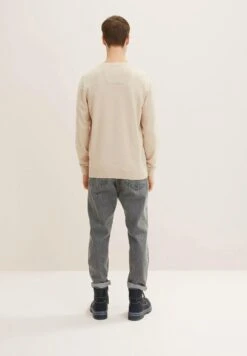 Tom Tailor Basic V Neck - Trui - Cargo Beige Melange 8 Tom Tailor Basic V Neck - Trui - Cargo Beige Melange -Tom Tailor b014ab6c419c491997f64cc183549527