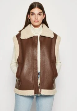 TOM TAILOR Denim Vest - Bodywarmer - Roasted Coffee Brown 9 TOM TAILOR Denim Vest - Bodywarmer - Roasted Coffee Brown -Tom Tailor b1063c45e14247418ea9616ba135419f