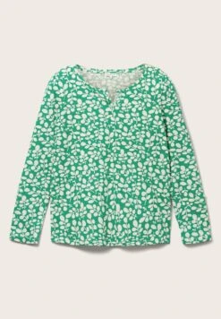 Tom Tailor Mit Alloverprint  - Longsleeve - Green Floral Design -Tom Tailor b143ef710b7d445396cd267aae4ad97a