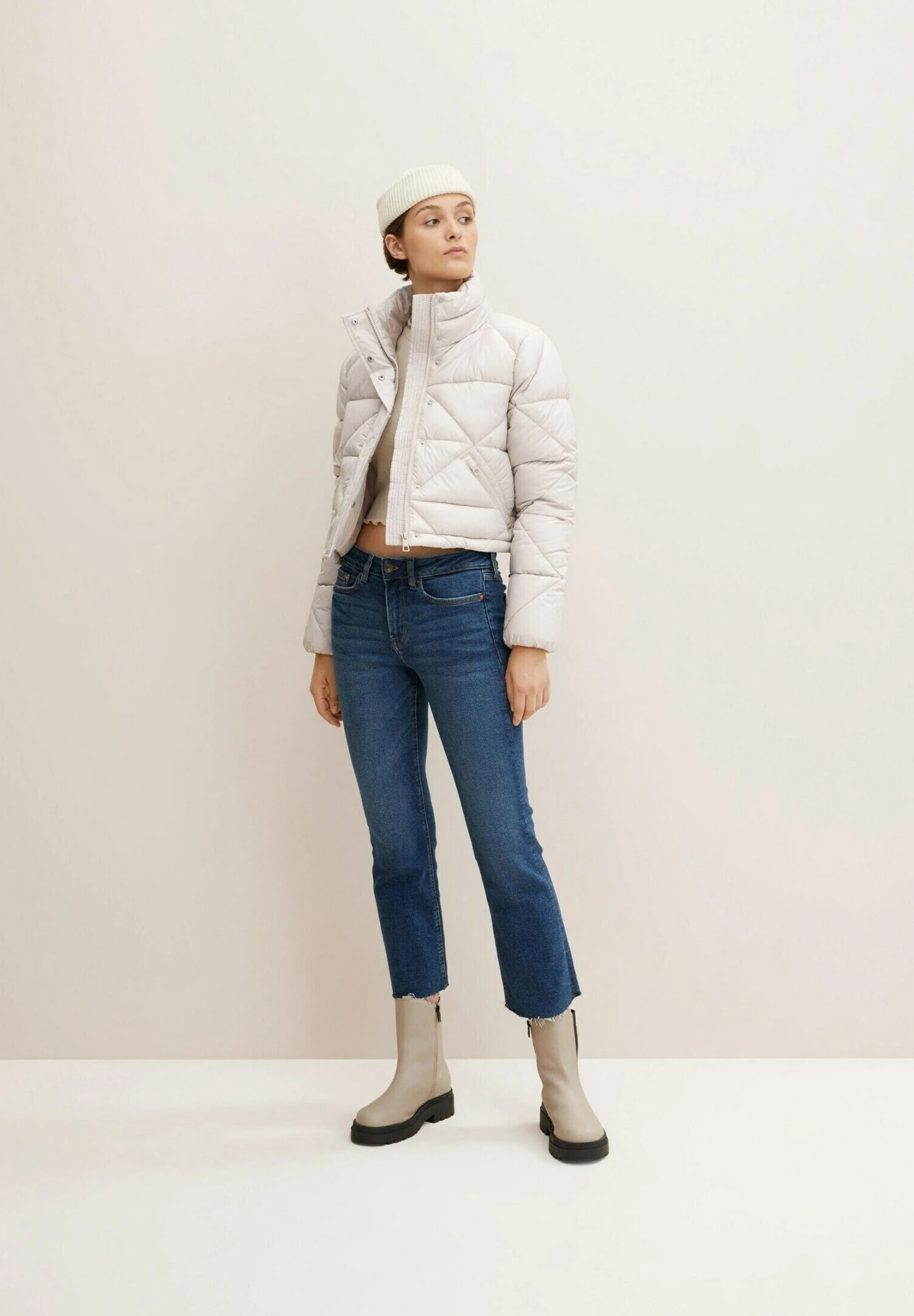 TOM TAILOR Denim Winterjas - Cloud Grey 2 TOM TAILOR Denim Winterjas - Cloud Grey - Afbeelding 2