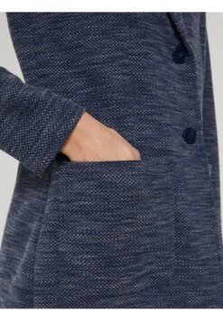 Tom Tailor Slim Fit - Halflange Jas - Blue-Grey -Tom Tailor b321a914fa964f88a713c3c12ff1c520