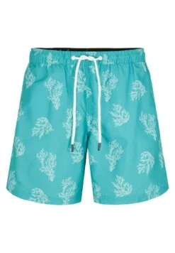 TOM TAILOR Denim Mit Allover-Print - Zwemshorts - Green White Big Coral Print -Tom Tailor b3516571114b4cc89a62a0d7e64c0cfc