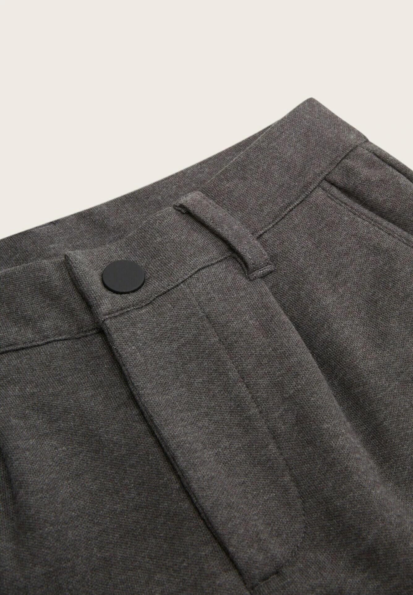 Tom Tailor Chino - Dark Grey Melange 3 Tom Tailor Chino - Dark Grey Melange - Afbeelding 3