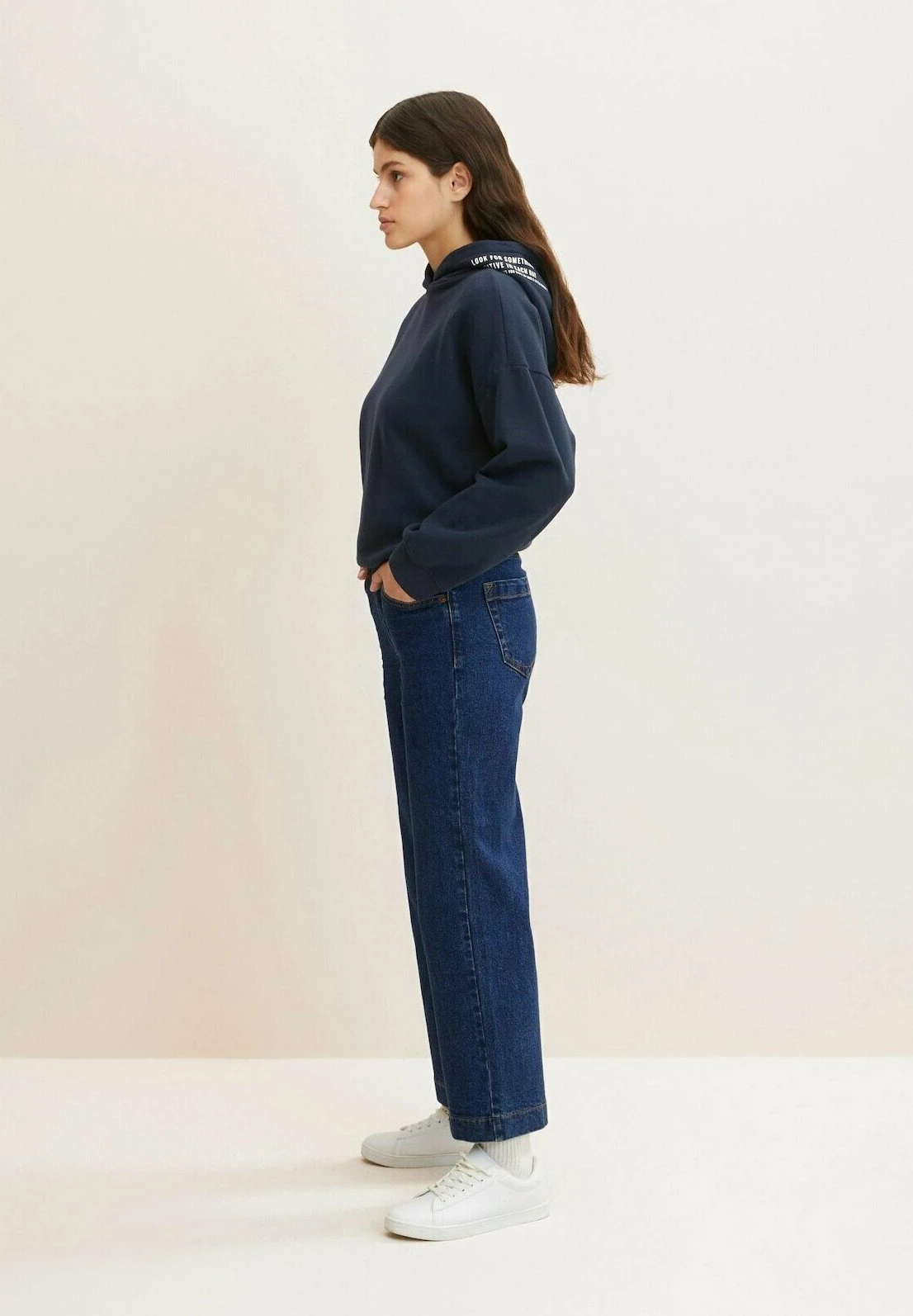 Tom Tailor Straight Leg Jeans - Clean Mid Stone Blue Denim 4 Tom Tailor Straight Leg Jeans - Clean Mid Stone Blue Denim - Afbeelding 4