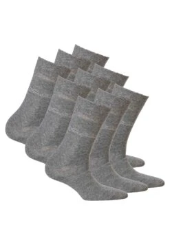 Tom Tailor 9Er Pack Basic Einfarbig - Sokken - Steingrau