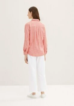 Tom Tailor Mit Brusttaschen - Overhemdblouse - Fever Red -Tom Tailor b3e3823eb6f94ba4a901ebdc23367e80