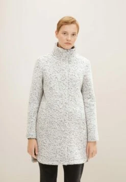 TOM TAILOR Denim Bouclé - Mantel - Grey Black Boucle