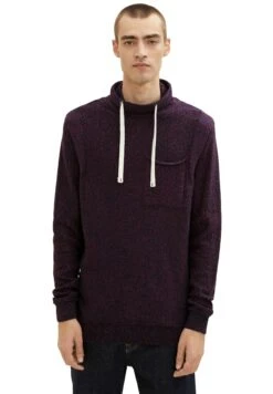 Tom Tailor Trui - Navy Red Structure -Tom Tailor b53670e159c644fbb594abb4e7b56ced