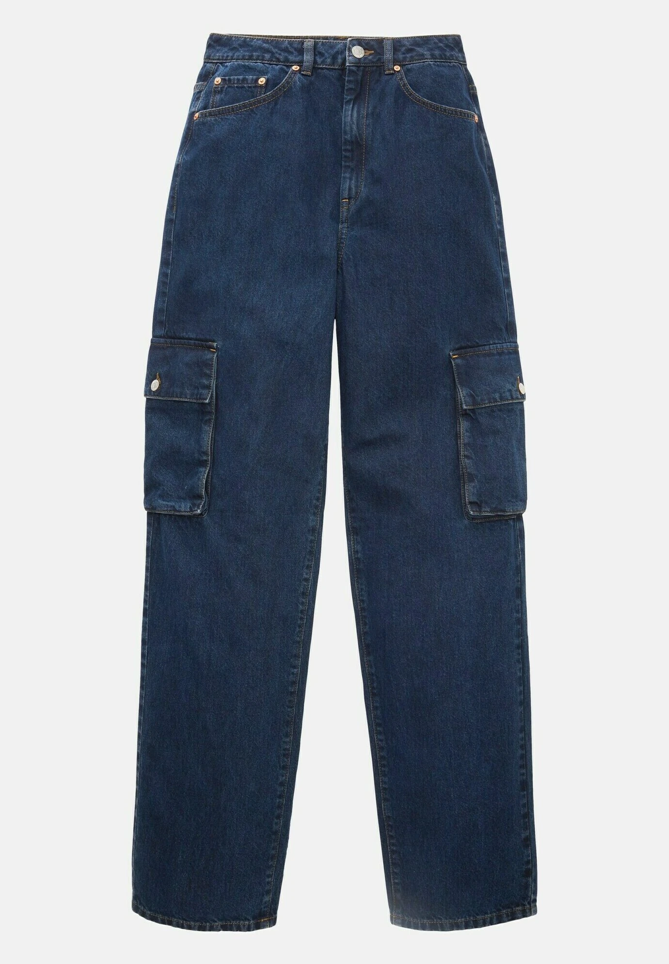 TOM TAILOR Denim Baggy - Straight Leg Jeans - Clean Dark Stone Blue Denim 11 TOM TAILOR Denim Baggy - Straight Leg Jeans - Clean Dark Stone Blue Denim - Afbeelding 11
