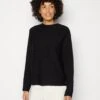 TOM TAILOR Denim Mock Neck- Trui - Deep Black