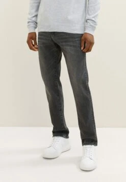 Tom Tailor Josh - Straight Leg Jeans - Stone Grey Denim -Tom Tailor b624b4fc283343ad9085f3ef66649593