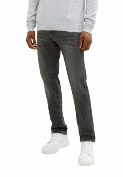 Tom Tailor Josh - Straight Leg Jeans - Stone Grey Denim -Tom Tailor b6b8e19dcc474d51a39cf4130f663409