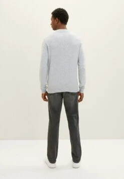 Tom Tailor Josh - Straight Leg Jeans - Stone Grey Denim -Tom Tailor b6cf879453bc4aed85a19ce012ef0367