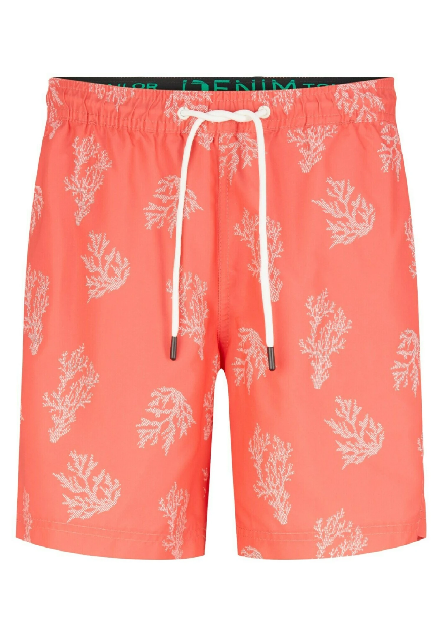 TOM TAILOR Denim Mit Allover-Print - Zwemshorts - Red White Big Coral Print 6 TOM TAILOR Denim Mit Allover-Print - Zwemshorts - Red White Big Coral Print - Afbeelding 6
