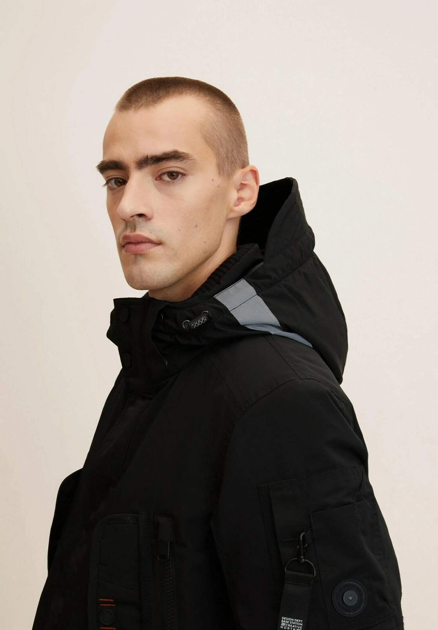 Tom Tailor Mit Kapuze - Parka - Black 4 Tom Tailor Mit Kapuze - Parka - Black - Afbeelding 4