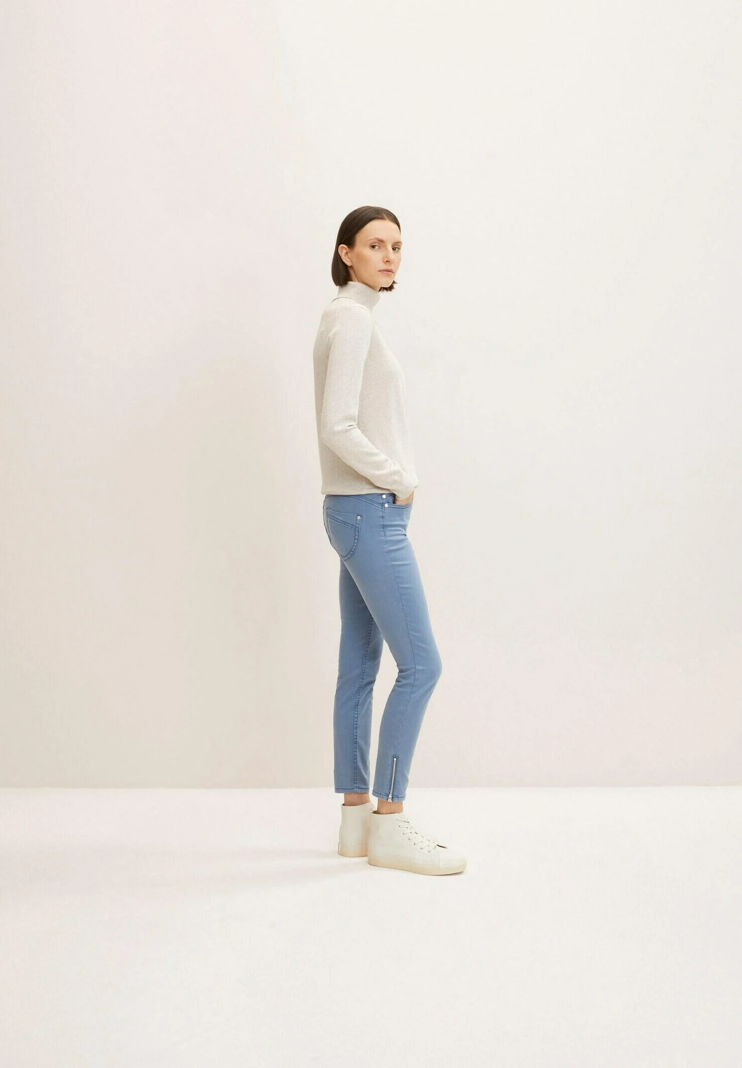 Tom Tailor Alexa- Slim Fit Jeans - Stormy Sea Blue 5 Tom Tailor Alexa- Slim Fit Jeans - Stormy Sea Blue - Afbeelding 5