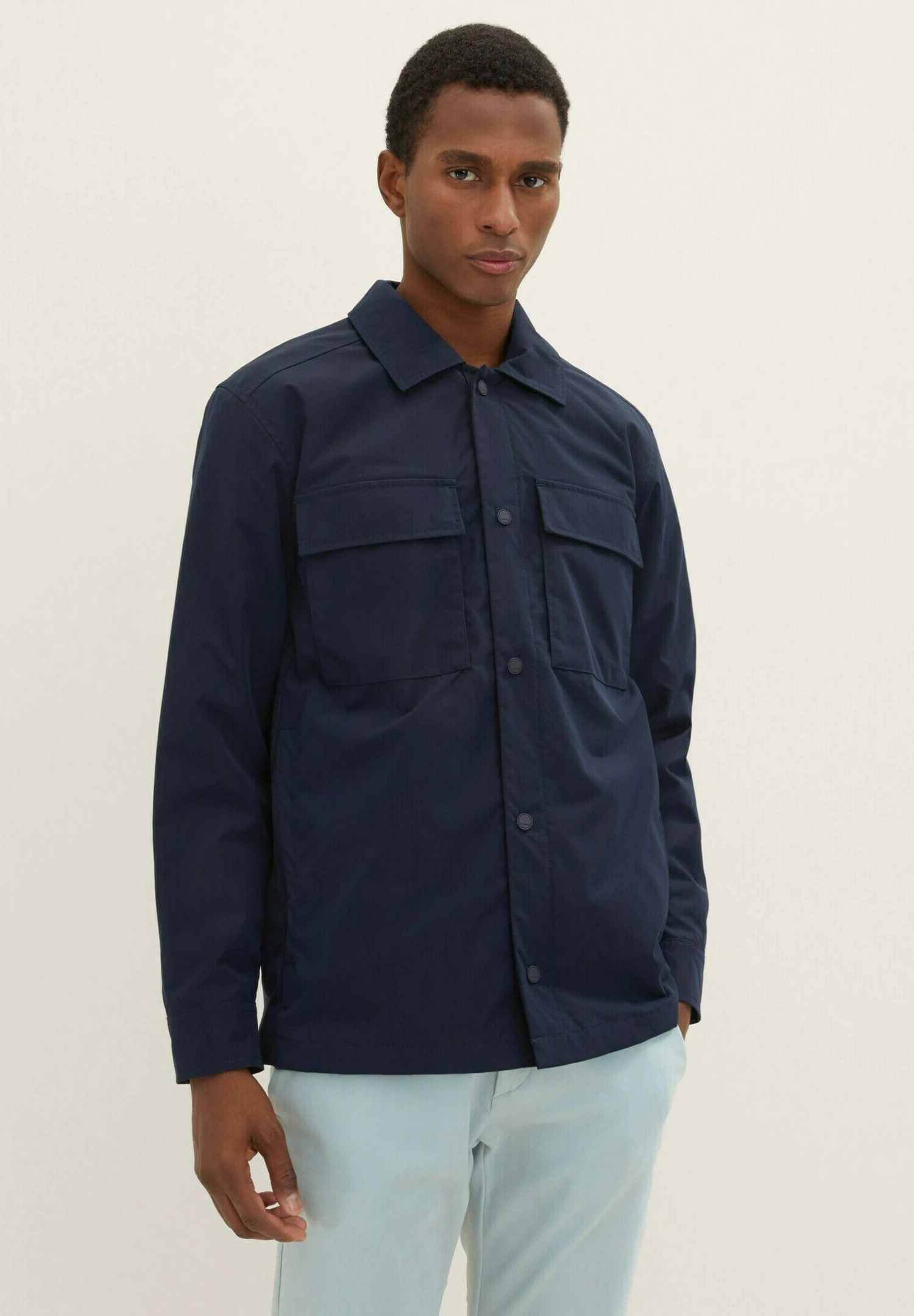 Tom Tailor Mit Aufgesetzten Taschen - Jas - Sky Captain Blue 1 Tom Tailor Mit Aufgesetzten Taschen - Jas - Sky Captain Blue