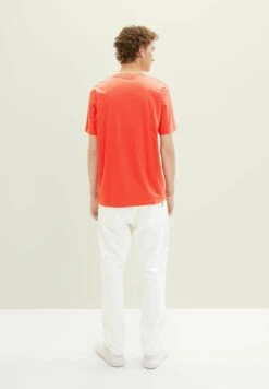 TOM TAILOR Denim Printed - T-Shirt Print - Plain Red -Tom Tailor b7c1840b68614d2bb8514cb93948b4b8