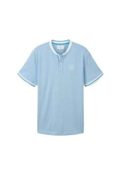 Tom Tailor T-Shirt Basic - Rainy Sky Blue Two Tone -Tom Tailor b7f3ca85a2ae414187036e0625dc2c0a