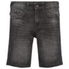 Tom Tailor Jeansshort - Dark Stone Black Denim