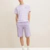 TOM TAILOR Denim Shorts - Light Orchid Purple