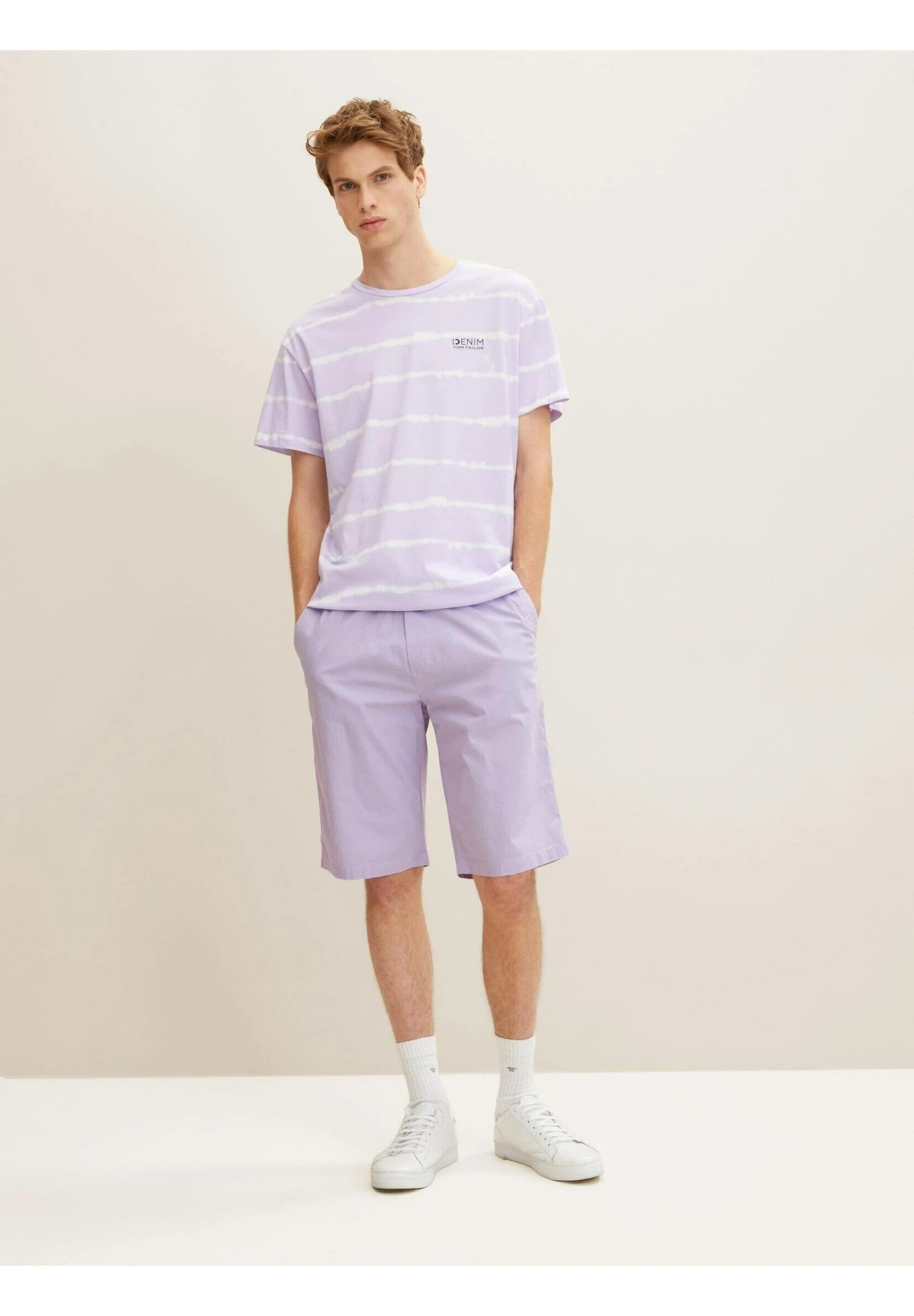 TOM TAILOR Denim Shorts - Light Orchid Purple 1 TOM TAILOR Denim Shorts - Light Orchid Purple