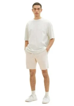 Tom Tailor Shorts - Caramel Beige Chambray -Tom Tailor b97d2997d81844ee978234e8d670ad85