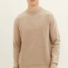 Tom Tailor Mit Struktur - Trui - Beach Sand
