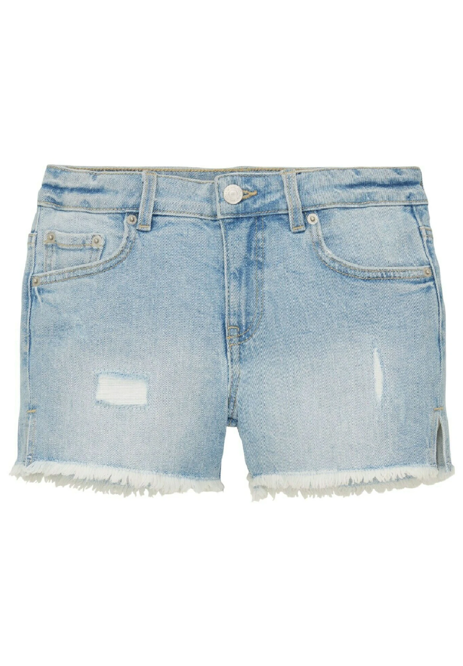 Tom Tailor Im Used-Look - Jeansshort - Used Light Stone Blue Denim 1 Tom Tailor Im Used-Look - Jeansshort - Used Light Stone Blue Denim