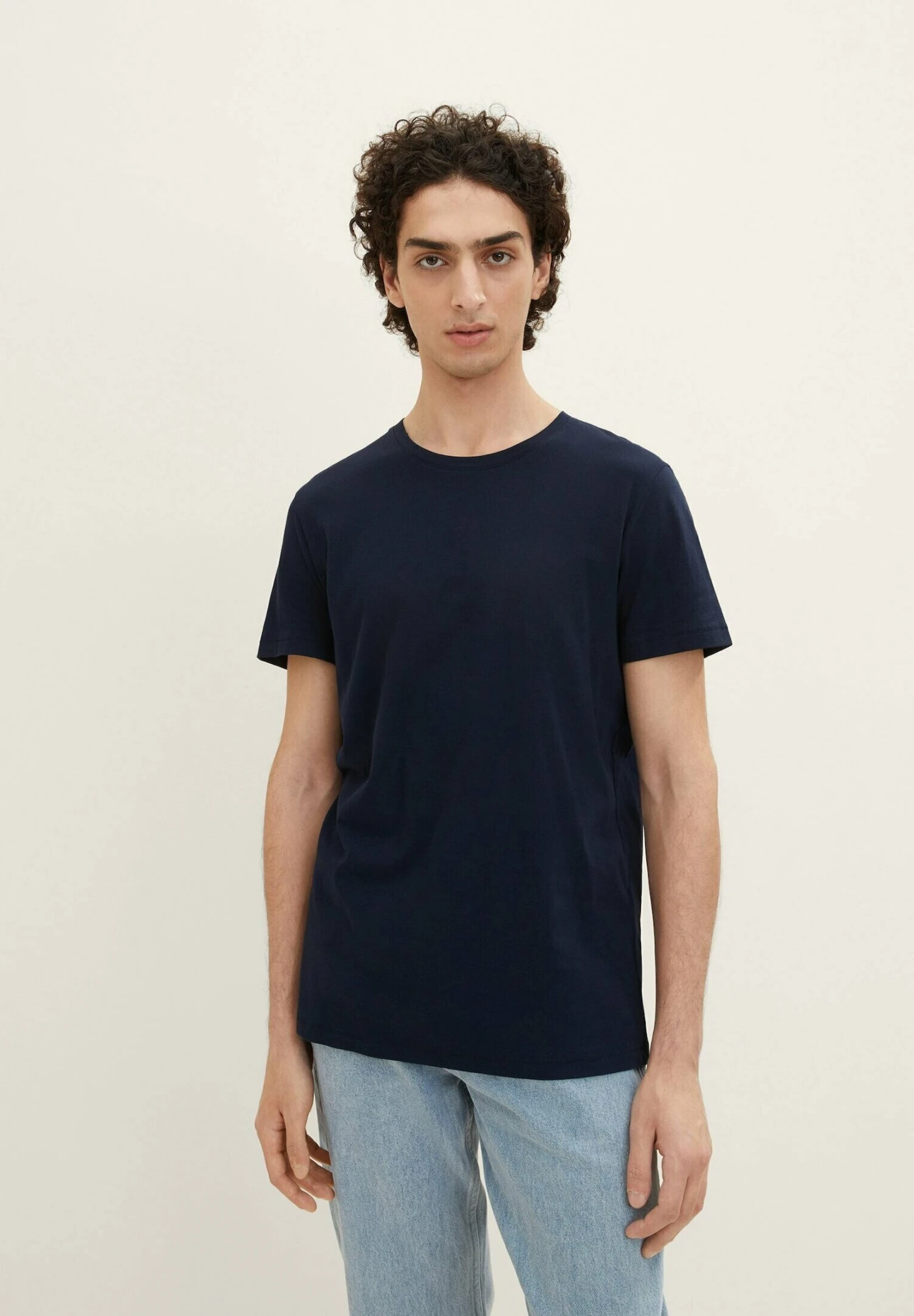 TOM TAILOR Denim Doppelpack - T-Shirt Basic - Sky Captain Blue 2 TOM TAILOR Denim Doppelpack - T-Shirt Basic - Sky Captain Blue - Afbeelding 2