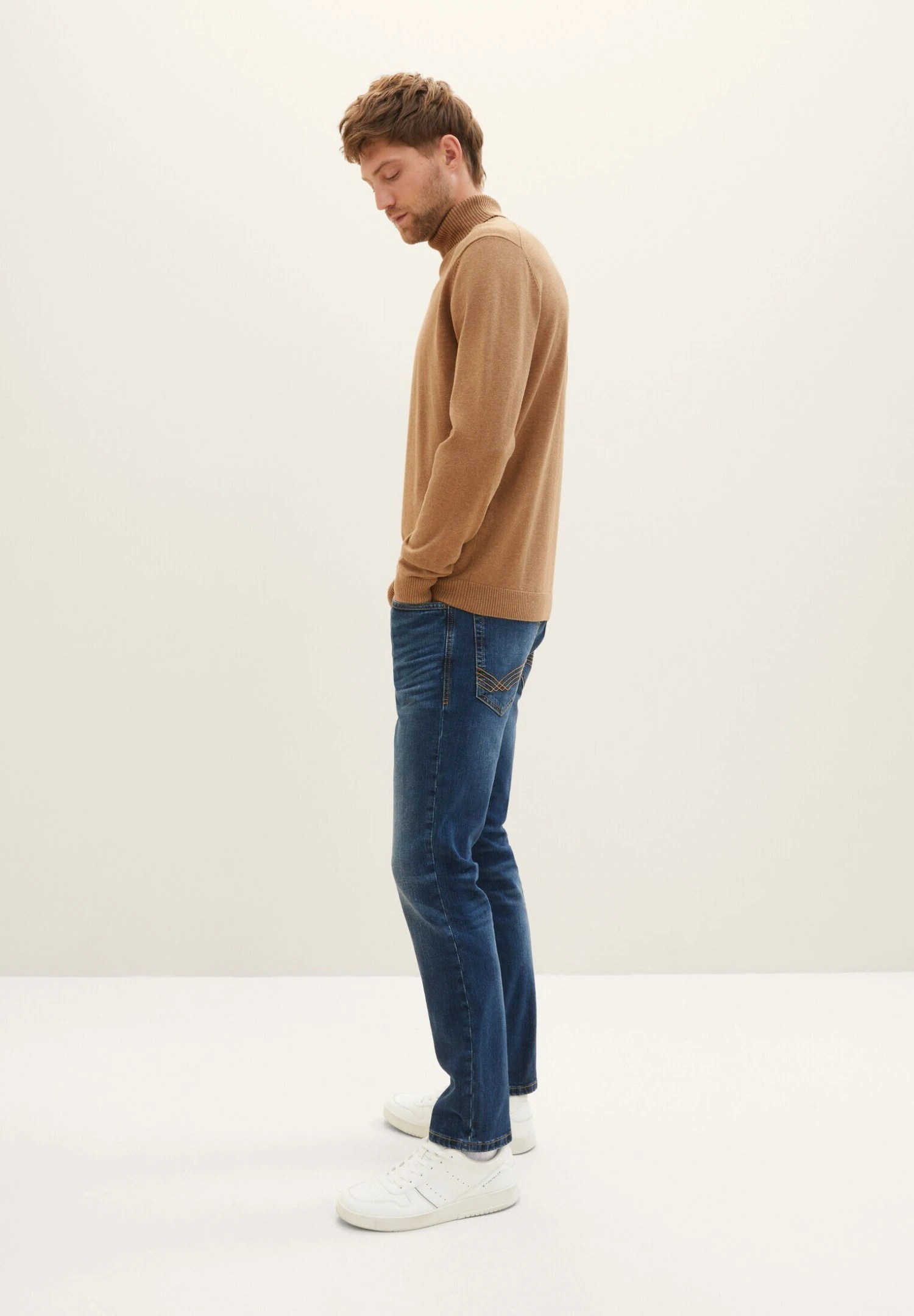 Tom Tailor Josh - Straight Leg Jeans - Mid Stone Wash Denim 5 Tom Tailor Josh - Straight Leg Jeans - Mid Stone Wash Denim - Afbeelding 5