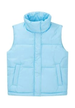 Tom Tailor Mit Stehkragen - Bodywarmer - Soft Cloud Blue