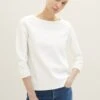 Tom Tailor Mit Struktur - Sweater - Whisper White