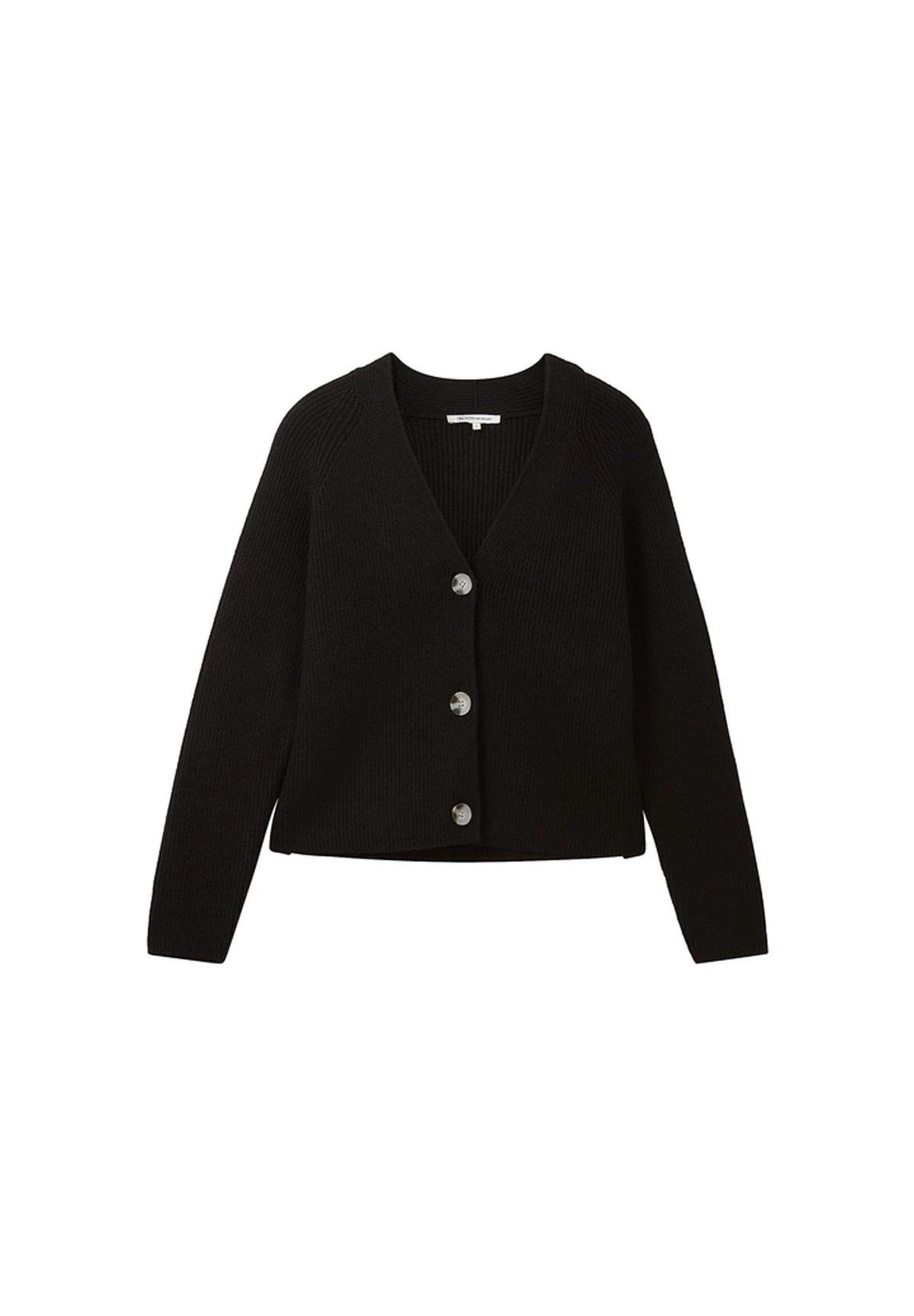 Tom Tailor Vest - Mottled Black 6 Tom Tailor Vest - Mottled Black - Afbeelding 6