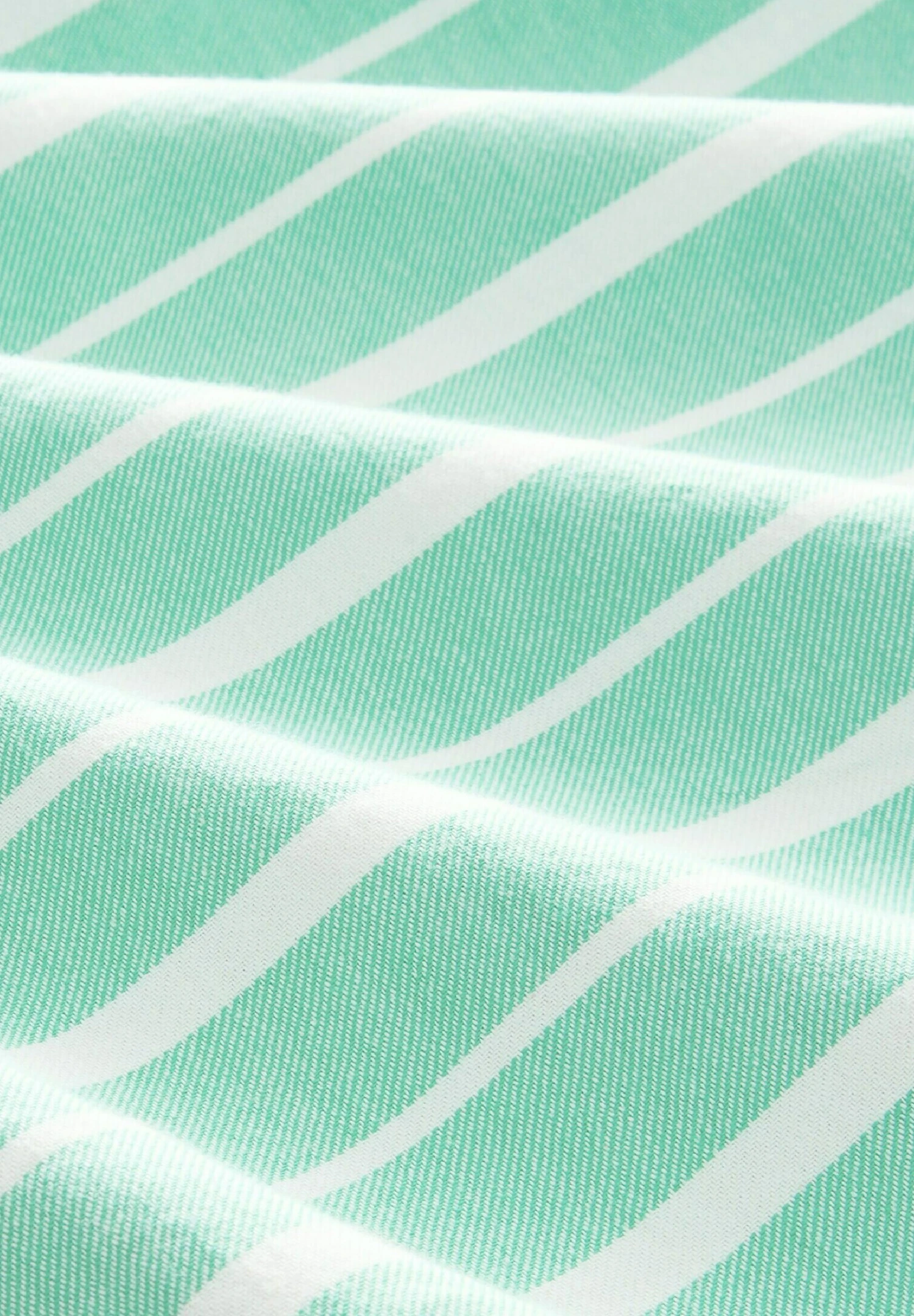 TOM TAILOR Denim Overhemd - Green Off White Big Stripe 6 TOM TAILOR Denim Overhemd - Green Off White Big Stripe - Afbeelding 6