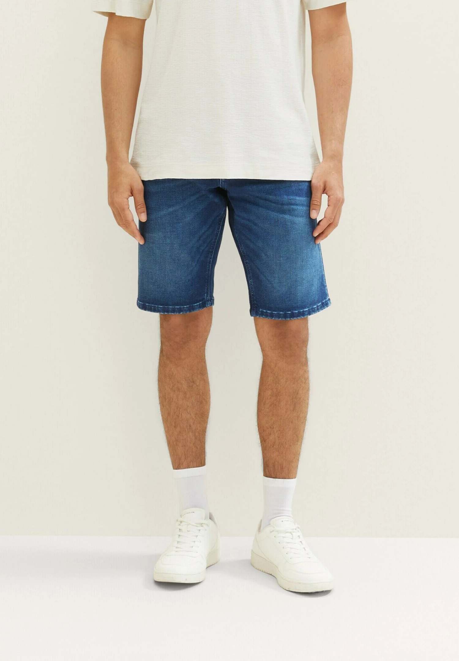 Tom Tailor Jeansshort - Dark Stone Wash Denim 7 Tom Tailor Jeansshort - Dark Stone Wash Denim - Afbeelding 7