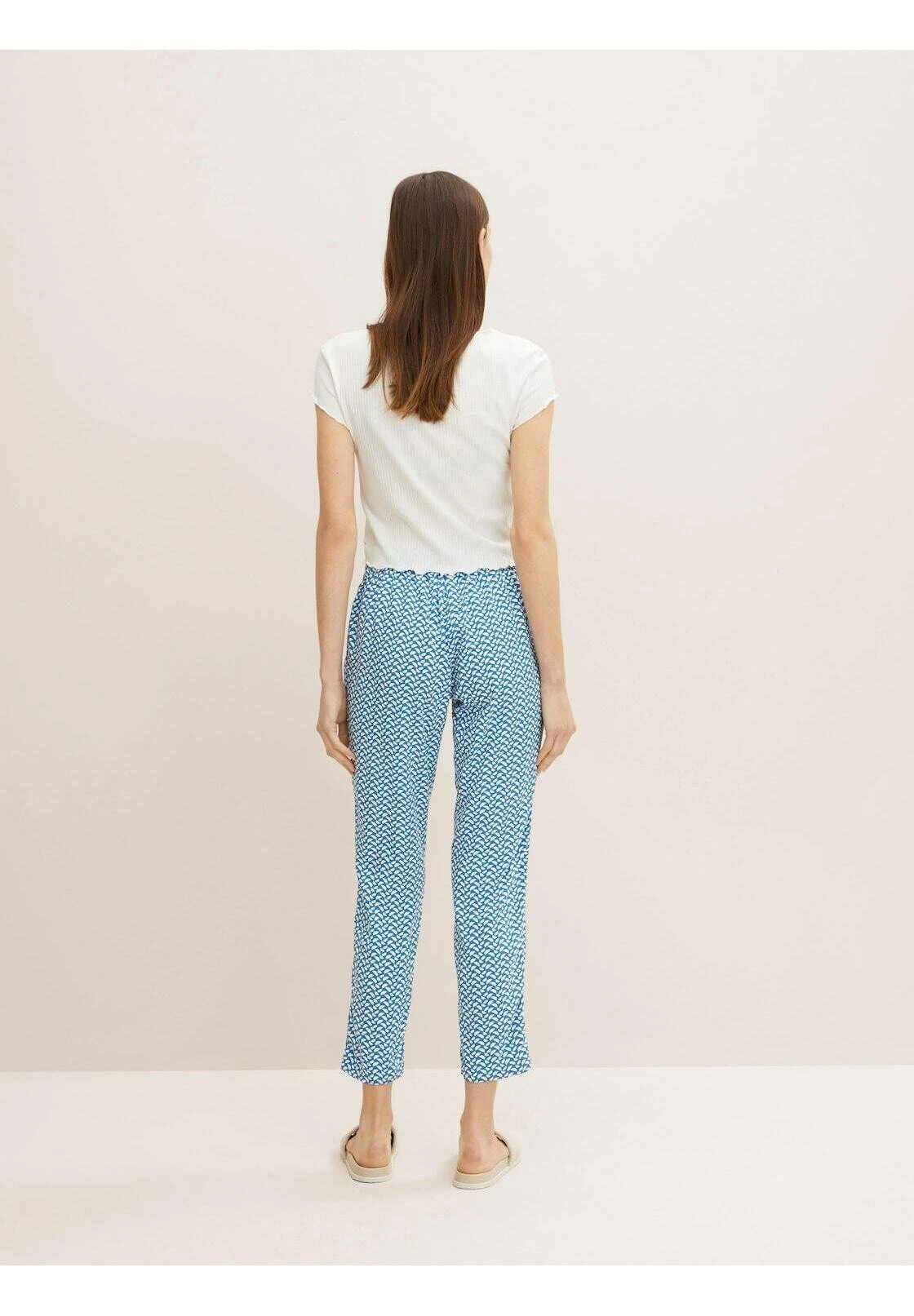 Tom Tailor Broek - Blue Minimal Design 3 Tom Tailor Broek - Blue Minimal Design - Afbeelding 3