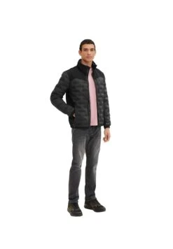 Tom Tailor Regular FitMit Steppungen - Jas - Black