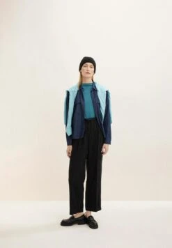 Tom Tailor Mit Stehkragen - Longsleeve - Pastel Teal -Tom Tailor bf89ff0bdcb94202b2b3cab7657851df