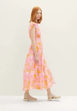 TOM TAILOR Denim Gemustertes - Jurk - Abstract Pink Print 8 TOM TAILOR Denim Gemustertes - Jurk - Abstract Pink Print -Tom Tailor bf9b1a17cd354d8e85909e283b423742